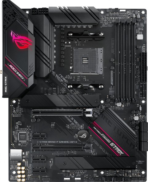 Материнская плата Asus ROG STRIX B550-F GAMING WIFI II Soc-AM4 AMD B550 4xDDR4 ATX AC`97 8ch(7.1) 2.5Gg RAID+HDMI+DP