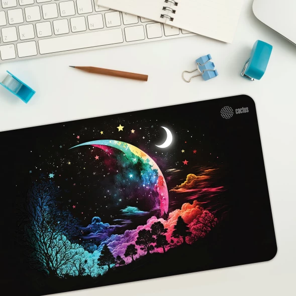 Коврик для мыши Cactus Moon 700x400x3мм (CS-MP-PRO05XLL)