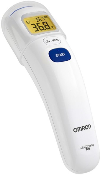 Термометр инфракрасный Omron MC-720-E белый