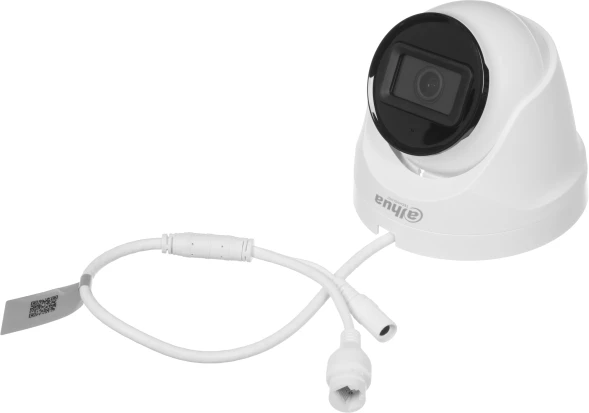 Камера видеонаблюдения IP Dahua DH-IPC-T1E20P-A-0280B 2.8-2.8мм цв. корп.:белый