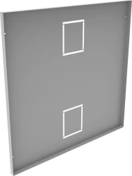 Стенка задняя Suprlan ТВ(Л) 9U 05-1609 шир.600мм 9U RAL 7035