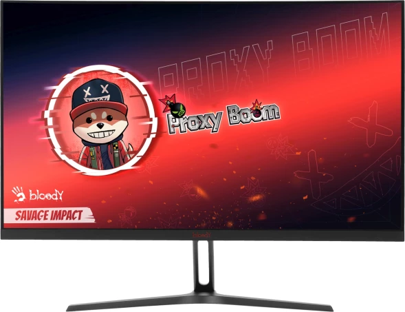 Монитор Bloody 27&amp;quot; MN270F черный IPS LED 1ms 16:9 HDMI M/M матовая 300cd 178гр/178гр 1920x1080 180Hz G-Sync DP FHD 4кг