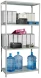 Стеллаж Практик MS Standart 120/60x20/4 пол.:4 единая 1200x600x200мм серый (S24199132402)