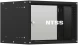 Шкаф коммутационный NTSS Lime (NTSS-WL6U5545GS-BL) настенный 6U 550x450мм пер.дв.стекл несъемн.бок.пан. 30кг черный 370мм 9.6кг 110град. 370мм IP20 сталь