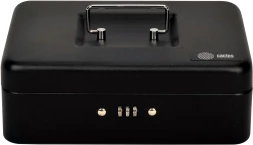 Ящик для денег без номинала Cactus CS-DCB-003 с кодовым замком 90x250x180 графитовый сталь 1.13кг