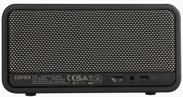 Колонка порт. Edifier MP230 черный 20W 1.0 BT/3.5Jack/USB 2500mAh