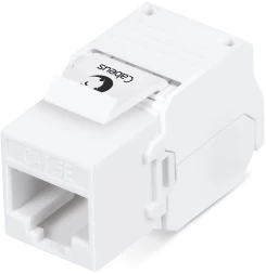 Модуль Cabeus KJ-RJ45-CAT.5E-180-TOOLLESS информ. Keystone RJ45 кат.5E бел.