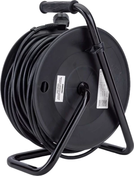 Удлинитель силовой IEK УК50 (WKP20-16-04-50-G) 3x1.5кв.мм 4розет. 50м ПВС 16A катушка