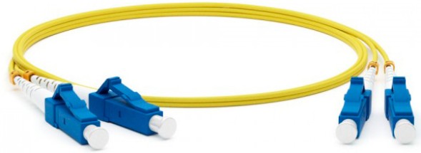 Патч-корд Lanmaster TWT-2LC-2LC/SU-3.0 2x9/125 OS1/OS2 LC дуплекс-LC дуплекс 2м ПВХ оранжевый