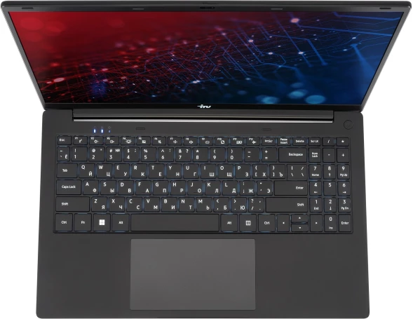 Ноутбук IRU Strato 15ALI Core i7 1255U 16Gb SSD512Gb Intel Iris Xe graphics 15.6&amp;quot; IPS FHD (1920x1080) Windows 11 Pro Multi Language 64 black WiFi BT Cam 6000mAh (2059127)