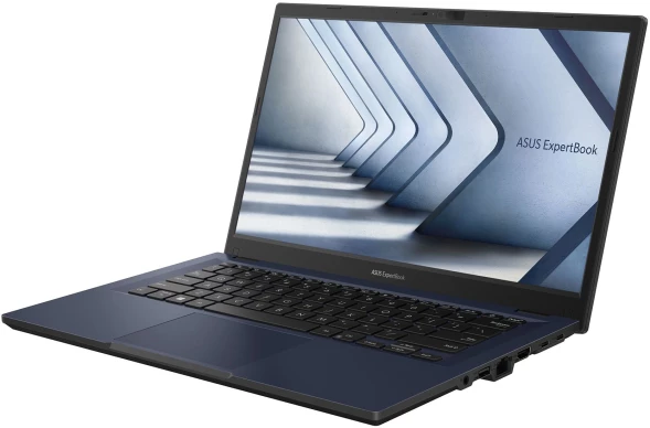 Ноутбук Asus ExpertBook B1 B1402CVA-EB1340X Core i5 1335U 16Gb SSD512Gb Intel Iris Xe graphics 14&amp;quot; IPS FHD (1920x1080) Windows 11 Pro black WiFi BT Cam (90NX06W1-M01NU0)