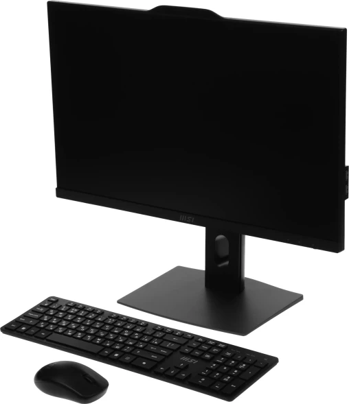 Моноблок MSI Pro AP242P 14M-654XRU 23.8&amp;quot; Full HD i5 14400 (2.5) 16Gb SSD512Gb UHDG 730 без ОС GbitEth WiFi BT 120W клавиатура мышь Cam черный 1920x1080