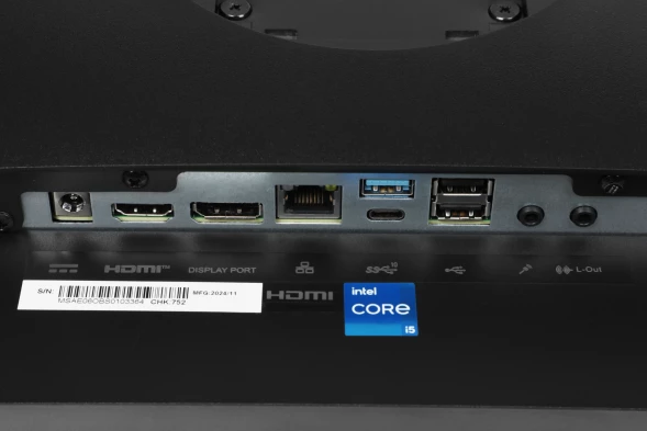 Моноблок MSI Pro AP242P 14M-654XRU 23.8&amp;quot; Full HD i5 14400 (2.5) 16Gb SSD512Gb UHDG 730 без ОС GbitEth WiFi BT 120W клавиатура мышь Cam черный 1920x1080