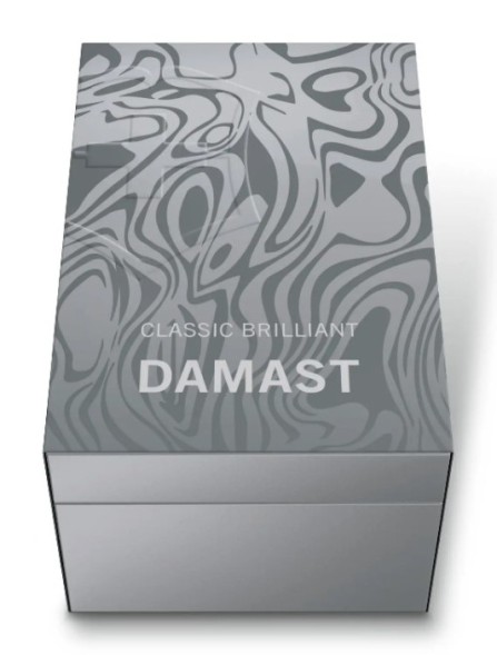 Нож перочинный Victorinox Classic Brilliant Damast (0.6221.34) 58мм 5функц. серебристый подар.коробка