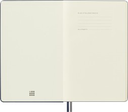 Блокнот Moleskine CLASSIC EXPENDED QP062EXPB20 Large 130х210мм 400стр. нелинованный твердая обложка синий сапфир