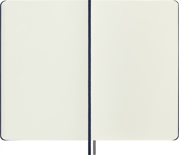 Блокнот Moleskine CLASSIC EXPENDED QP062EXPB20 Large 130х210мм 400стр. нелинованный твердая обложка синий сапфир