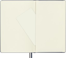 Блокнот Moleskine CLASSIC EXPENDED QP062EXPB20 Large 130х210мм 400стр. нелинованный твердая обложка синий сапфир