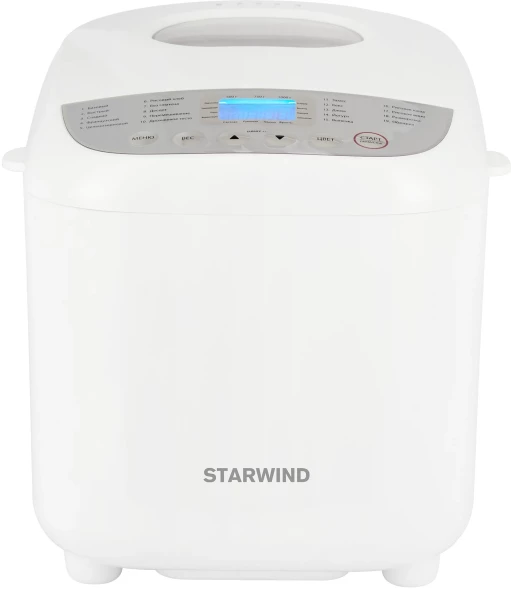 Хлебопечь Starwind SBM2085 600Вт белый/серебристый