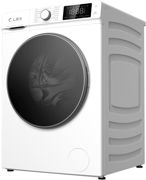 Стиральная машина Lex LWM12012WID класс: A+++ загр.фронтальная макс.:12кг белый инвертер