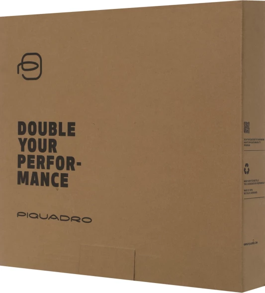 Деловая сумка Piquadro Blue Square CA4021B2/R с отделением для ноутбука 15.6&amp;quot; красная натур.кожа