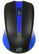 Мышь Оклик 485MW черный/синий оптическая (1000dpi) беспроводная USB для ноутбука (3but)