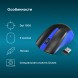 Мышь Оклик 485MW черный/синий оптическая (1000dpi) беспроводная USB для ноутбука (3but)