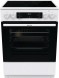 Плита Электрическая Gorenje GEC6C40WD белый стеклокерамика (без крышки)
