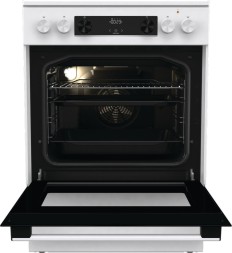 Плита Электрическая Gorenje GEC6C40WD белый стеклокерамика (без крышки)