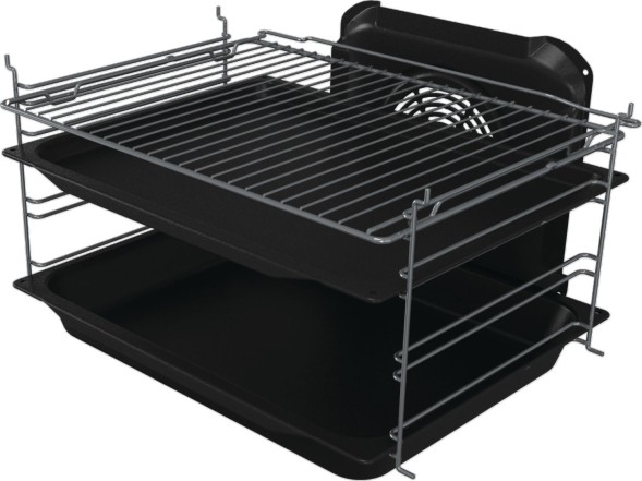 Плита Электрическая Gorenje GEC6C40WD белый стеклокерамика (без крышки)