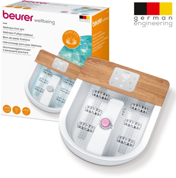 Гидромассажная ванночка для ног Beurer FB65 650Вт белый (632.31)