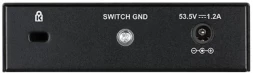 Коммутатор D-Link DGS-1005P DGS-1005P/B3A (L2) 5x1Гбит/с 4PoE 60W неуправляемый