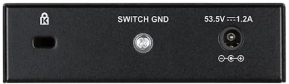 Коммутатор D-Link DGS-1005P DGS-1005P/B3A (L2) 5x1Гбит/с 4PoE 60W неуправляемый