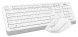 Клавиатура + мышь A4Tech Fstyler FG1012 клав:белый мышь:белый USB беспроводная Multimedia (FG1012 WHITE)