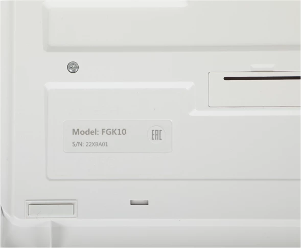 Клавиатура + мышь A4Tech Fstyler FG1012 клав:белый мышь:белый USB беспроводная Multimedia (FG1012 WHITE)