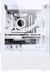 Корпус Formula Crystal Z1 PLUS белый без БП ATX 2x120mm 2xUSB2.0 1xUSB3.0 audio bott PSU