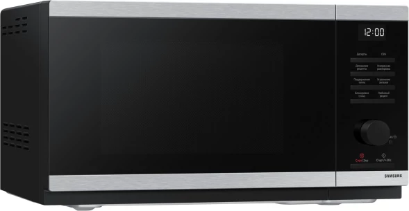Микроволновая Печь Samsung MS23DG4504ATBW 23л. 800Вт нержавеющая сталь/черный