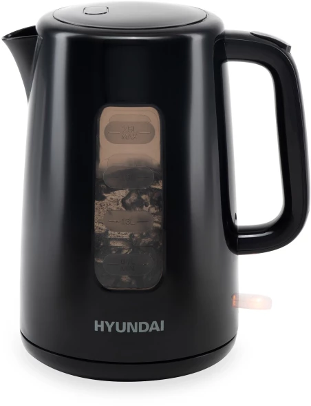 Чайник электрический Hyundai HYK-P2501 2.5л. 2200Вт черный корпус: пластик