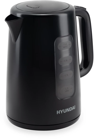 Чайник электрический Hyundai HYK-P2501 2.5л. 2200Вт черный корпус: пластик