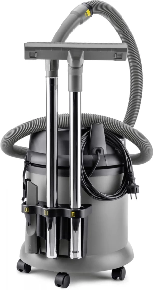 Строительный пылесос Karcher NT 27/1 1380Вт (уборка: сухая/сбор воды) серый