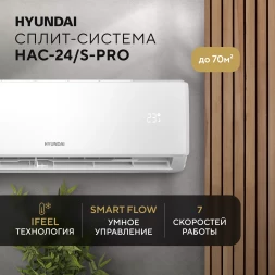 Сплит-система Hyundai HAC-24/S-PRO белый