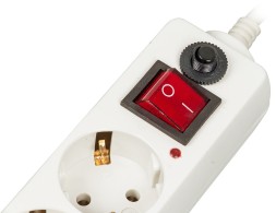 Сетевой фильтр Buro 500SH-3-W 3м (5 розеток) белый (коробка)