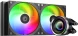 Система водяного охлаждения ID-Cooling FX240 Inf ARGB Soc-AM5/AM4/1200/1700/1851 черный 4-pin 27.2dB Al+Cu 300W Ret