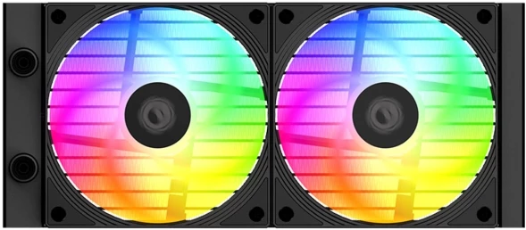 Система водяного охлаждения ID-Cooling FX240 Inf ARGB Soc-AM5/AM4/1200/1700/1851 черный 4-pin 27.2dB Al+Cu 300W Ret