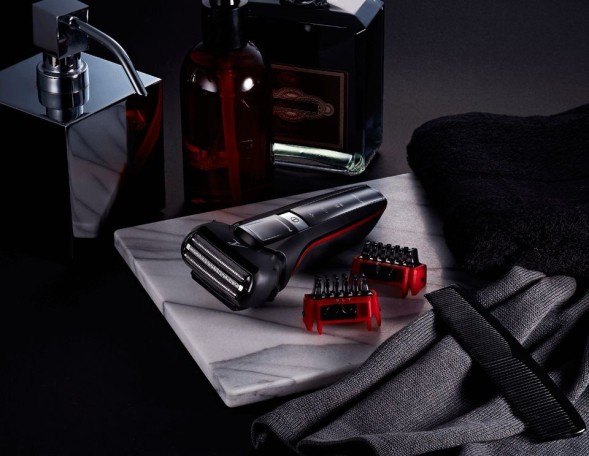 Бритва сетчатая Panasonic ES-LL41 реж.эл.:3 питан.:аккум. серебристый