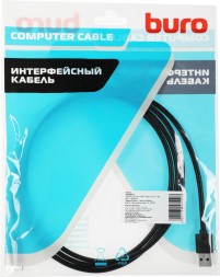 Кабель Buro BHP USB-TPC-1.8 USB (m)-USB Type-C (m) 1.8м черный