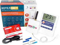 Умное реле ИПРО Котел.ОК 2.0 1канал. белый (0988)