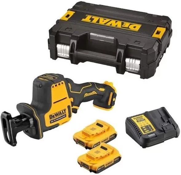 Сабельная пила DeWalt DCS312D2-QW аккум. 2800ход/мин ДА