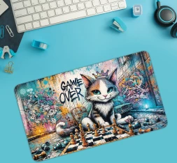 Коврик для мыши Cactus Game Over 700x400x4мм (CS-MP-COR01XLL)