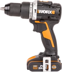 Дрель-шуруповерт Worx WX352 аккум. патрон:быстрозажимной (кейс в комплекте)