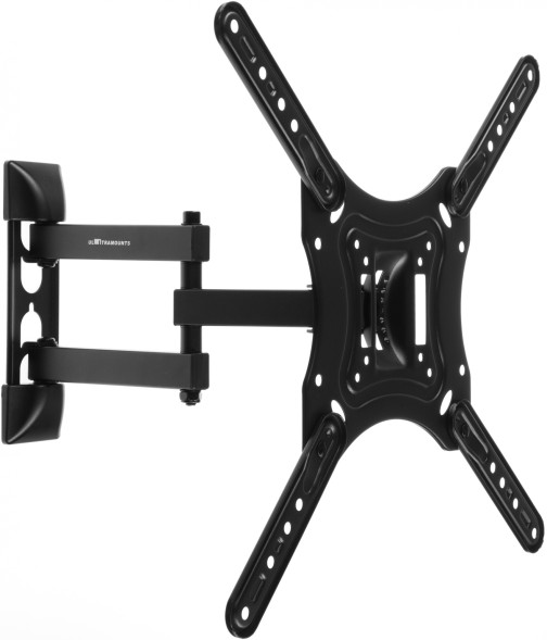 Кронштейн для телевизора Ultramounts UM870 черный 23&amp;quot;-55&amp;quot; макс.30кг настенный поворот и наклон